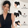 Ponytail Hair Extension 30 cm Straight Ponytail Hair Bun Extension