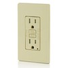 Leviton GFCI Outlet, 15 Amp, Self Test, Tamper-Resistant with LED