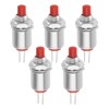 VGOL 5pcs 2pin Microminiature Momentary Button DS-402 Mini Push Button