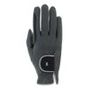 Roeckl Sports Malta Winter Riding Gloves, Tournament Winter Gloves, Anthracite/Silver