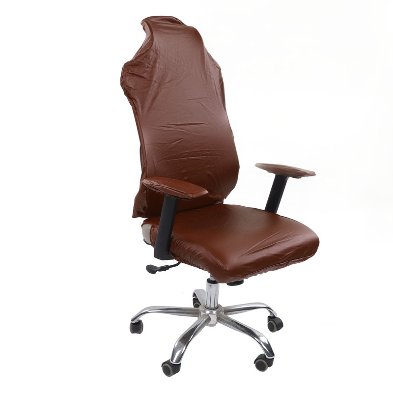 Gaming Chair Covers Comprehensive Protection Stretchable Comfortable Waterproof Black PU