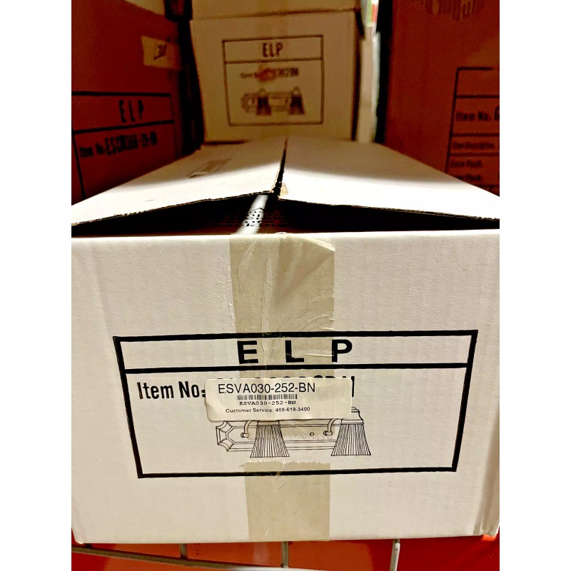 Epiphany 2-Light Wall 18" Vanity Sconce Light ESVA030-252-BN Brushed Ni