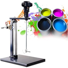 Mezclador neumático de Soporte de 5 galones/20 galones, Mezclador Elevador automático para Mezclar Pintura, para Mezcla Industrial de Pintura, tintes e hidrosoles.