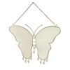 Hanging Jewelry Holder Wall Mounted Metal Mesh Jewelry Display Rack