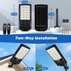 Solar Street Lights Outdoor, 21000LM 6500K Motion Sensor Solar Lights