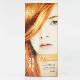 Kwailnara Fruits Wax Hair Color Pearl Pearl 77 Orange (W52712D) - Basic Product / 과일나라 후르츠왁스 헤어칼라 진주펄 77 오렌지 (W52712D) - 기본상품