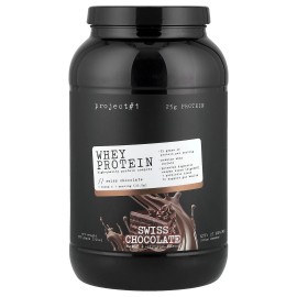Proteína de suero, complejo proteico de alta calidad, chocolate suizo, 2 libras (907 g)