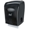 Solaris Paper D68006 Nvi Manual Hands Free Towel Dispenser, Black