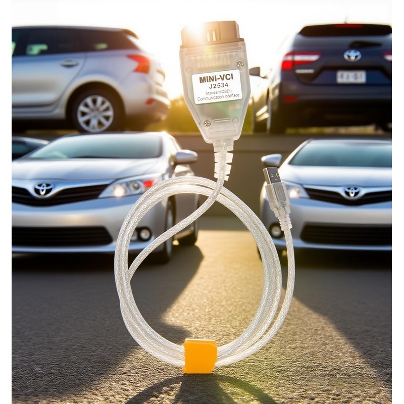Washinglee OBD2 Diagnostic Cable Enhanced for Toyota Lexus Scion, USB