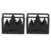2pcs Tree Napkin Holder Hollow Out Tree Pattern Thickened Nonslip