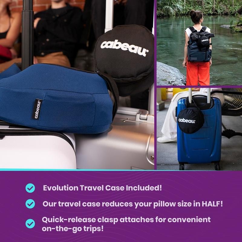 Evolution S3® Neck Pillow - Color: Jet Black