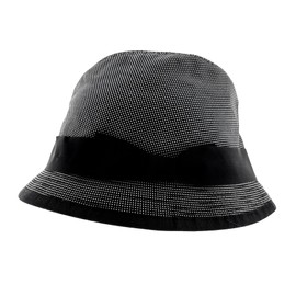 Dolce & Gabbana Cotton Black Polka Dot Bucket Hat with Ribbon Band-60 for Womens