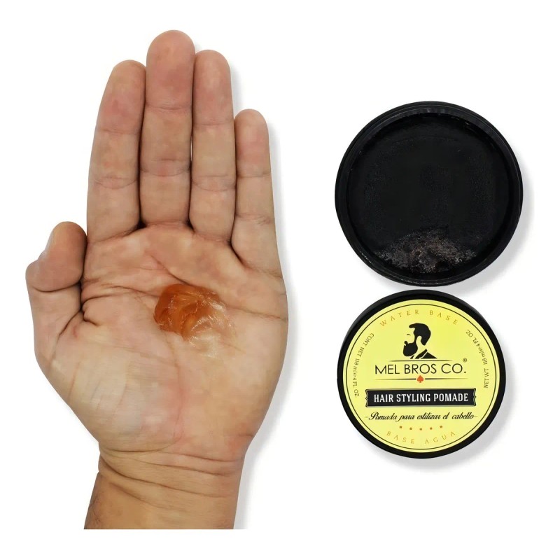 Pomada Para Cabello Mel Bros Co. Fijación Media 118 Ml