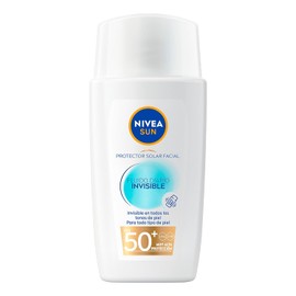 Protector Solar Facial NIVEA SUN Fluido Diario Invisible + Antioxidantes Fps50+ 40Ml, Efecto Mate y Antioxidantes