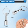 VSKIZ Keychain Magnet for Testing Brass, Pocket Magnet Key Chain