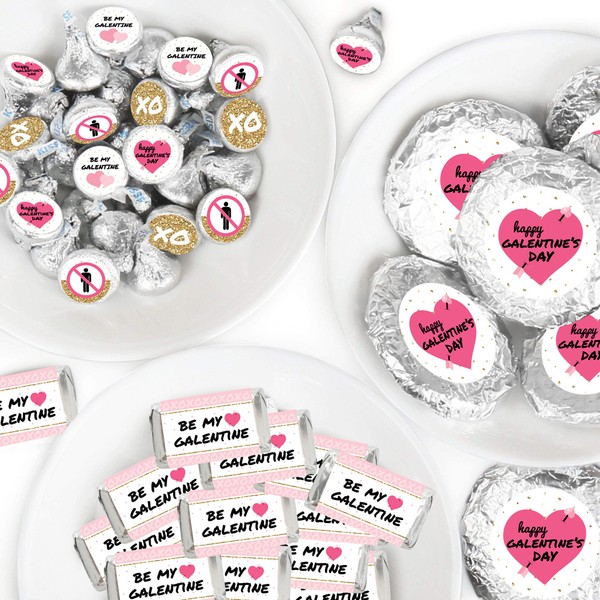 Big Dot of Happiness Be My Galentine - Mini Candy
