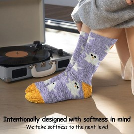 World's Softest Winter Cozy Crew Socks - Warm and Cozy Winter Socks for Women