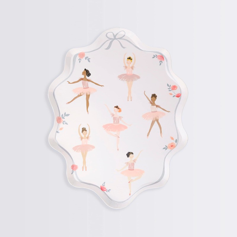 Meri Meri Disposable Birthday Party Plates, Pack of 8 Fun