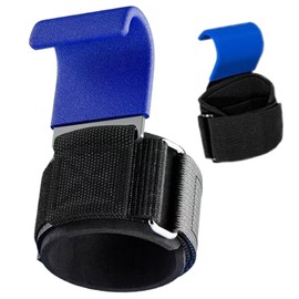 Weight Lifting Wrist Wraps,Hook Grips for Deadlifts - Anti-Slip Padded Breathable Wrist Wraps Hooks for Gym Home Fitness