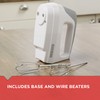 BLACK+DECKER Lightweight Hand Mixer, White, MX1500W