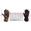 GioiaSorte Gloves, Cold Protection, Snowboarding, Skiing, Cycling, Climbing (Black, L)