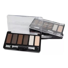 Saniye Polvo Y Gel Para Cejas 6tonos Con Aplicador Saniye Original