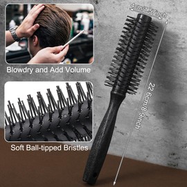 7Pcs Hair Brush for Men-Styling Brush Detangling and Smoothing Combs for Men All Hair Type