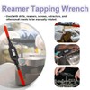 Treki Adjustable Tap Wrench Handle, M4-M12 Thread Tap Holder with