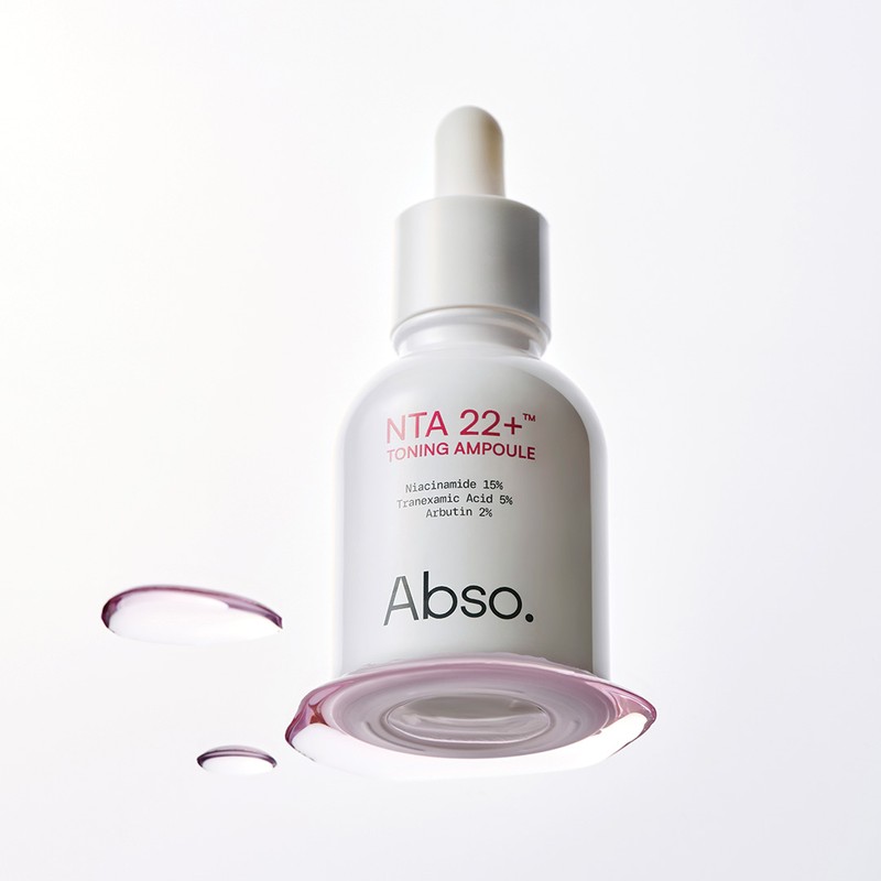 Abso NTA 22+ Toning Whitening Ampoule High-Concentration Niacinamide TXA 30ml,
