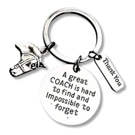 Equestrian Great Coach is Hard to Find But Impossible to Forget Keychain, Gift for Horse Riding Instructors