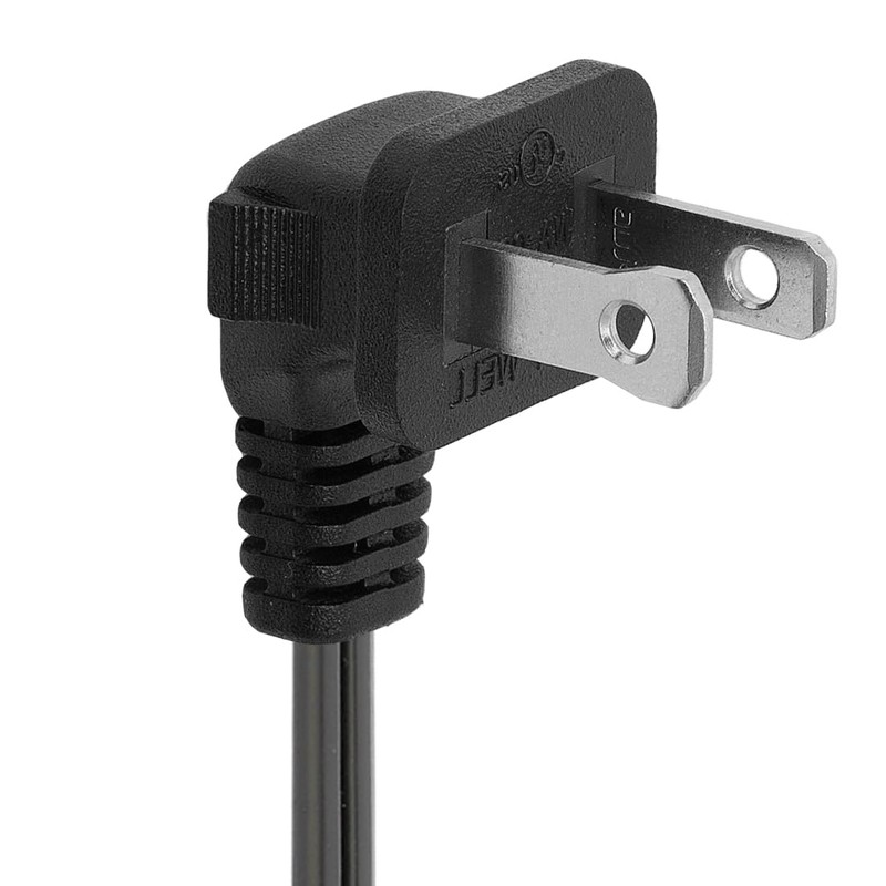 6Ft Right Angle NEMA 1-15P Polarized Inline Switch Cord SPT-2