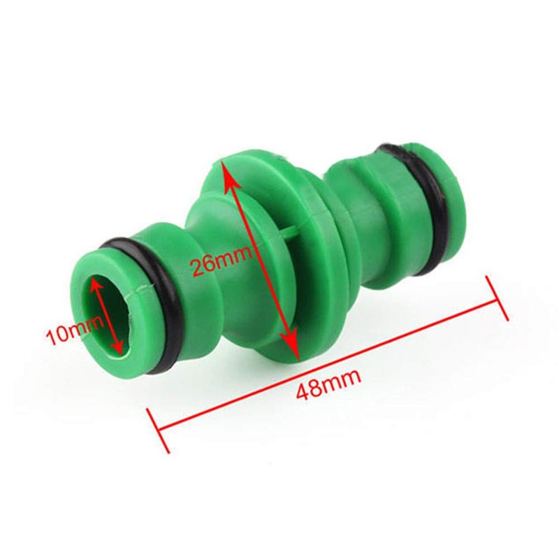Weforu Double Male Connectors. 6 Pack 1/2 Inch Quick-Connector Snap-Fit