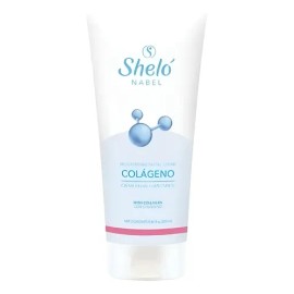 Crema Con Colágeno Antiarrugas Facial Sheló Nabel Tubo 250ml
