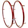 Red Anodize Pushrims for Wheelchairs (Fits on 26" (590m) Wheels)
