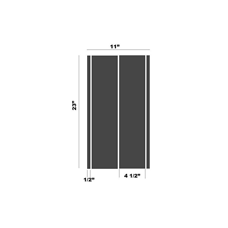 FGD Fender Hash Stripe Graphics Decal Sticker Set Universal Fits