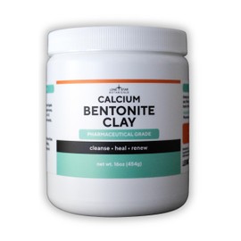 Polvo curativo de arcilla de bentonita de calcio  puro orgánico farmacéutico, mejor que el grado alimenticio  Máscara desintoxicación facial, cuerpo  