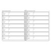 BookFactory Home Inventory Record Book/Home Inventory Log Book/Notebook - Wire-O,