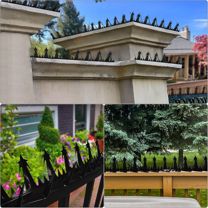 WHCDSTGJ Metal Anti Climb Spikes for Fences and Walls. Effectively
