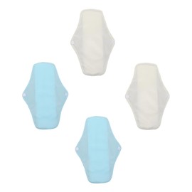 FOMIYES 4pcs Washable Sanitary Napkins Reusable Leakproof for Women Maternity Pads Storage Bag Sanitary Towels for Travel Random Color