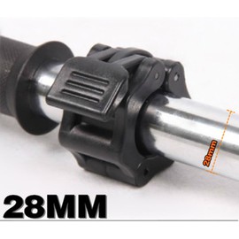 Grofitness Barbell Collar Locks 2.5 cm / 5.1 cm Bar Clamp Weight Lifting Quick Release Jaw 1 Pair 28 mm Inner Diameter