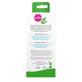 Dapple Breast Pump Soap, Fragrance Free, Plant Powered, Hypoallergenic, Easy Rinse Formula, Removes Milk Residue, 8 fl oz, 1 Count