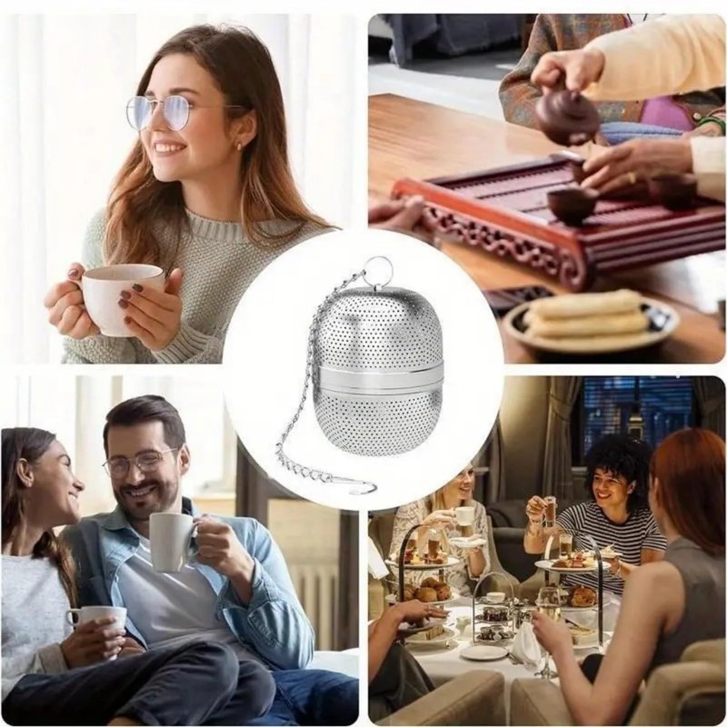 Tea Infuser for Loose Tea, Stainless Steel Tea Ball Infuser