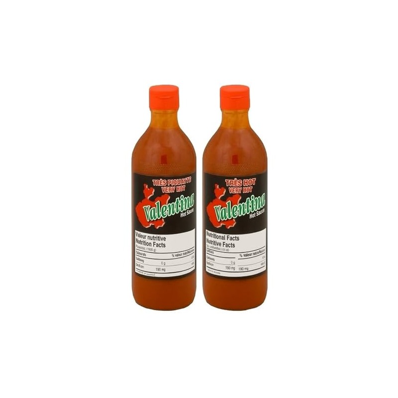Valentina Black Label Hot Sauce - 12.5 oz. (Pack of
