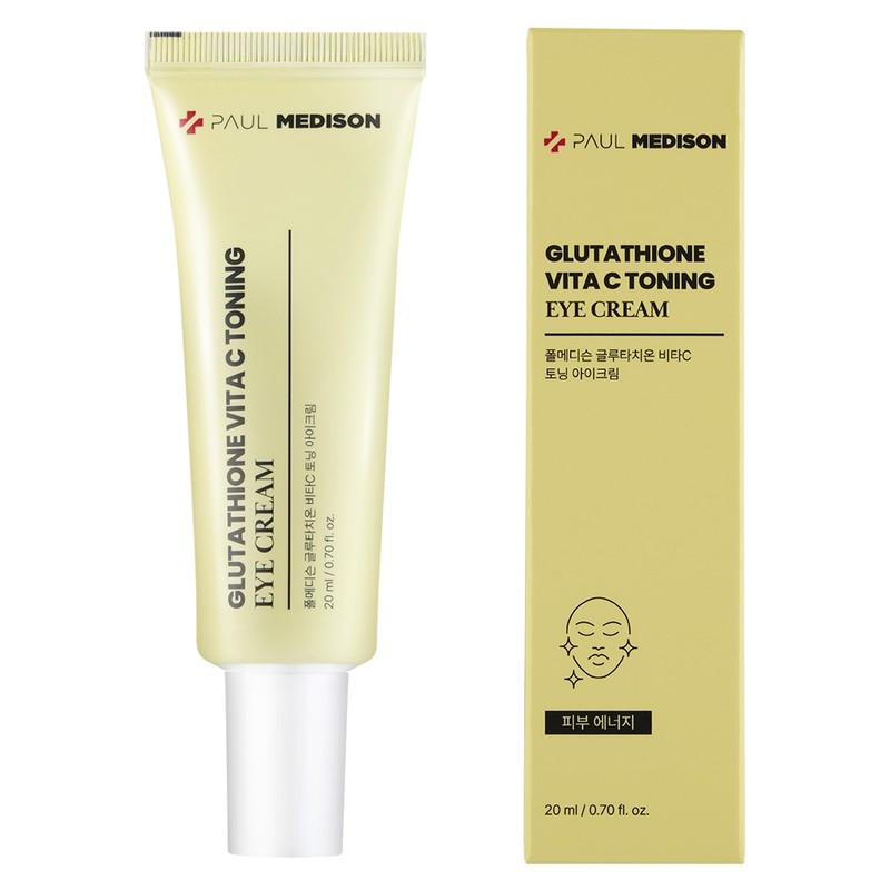 Paul Madison eye cream, 20ml, 1 piece Glutathione toning eye