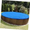 MERRYHAPY 10-foot Diameter Round Pool Cover Weatherproof Ideal for Inflatable