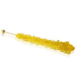 Extra Large Rock Candy Sticks: 48 Original Lollipops - Gold Rock Candy Sticks - Individually Wrapped - Espeez Rock Candy Sticks for Candy Buffet, Birthdays, Weddings, Anniversariesand Baby Shower