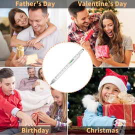 Unique Multitool Pen Gifts for Men, Stocking Stuffers for Men Dad Cool Gadgets for Husband Him Birthday Gifts for Men, Office Engineer Woodworkers Carpenter Construction Tool Gift