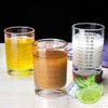Shot Glass Measuring Cup 3 Ounce/90ML Liquid Heavy High Espresso