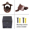 Luwanburg Wall Mounted Bottle Opener Anchor Beer Cap Opener Beach