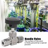 304 Stainless Steel Valve 2‑Way High Pressure Needle Flow Control